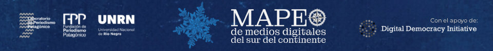 Mapeo de medios digitales del sur del continente